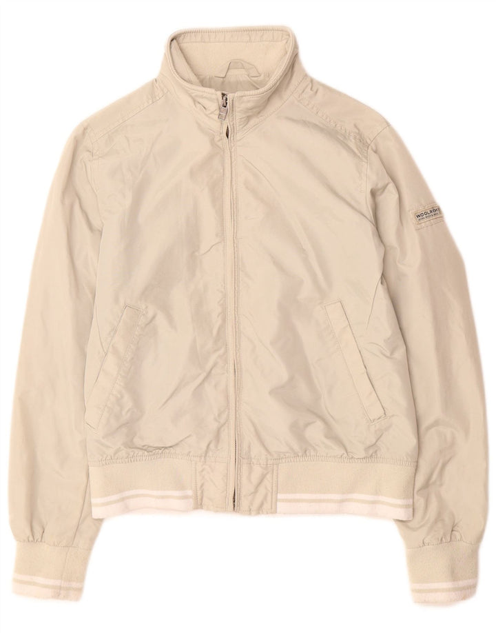 WOOLRICH Cazadora bomber para niño 11-12 años Nylon beige