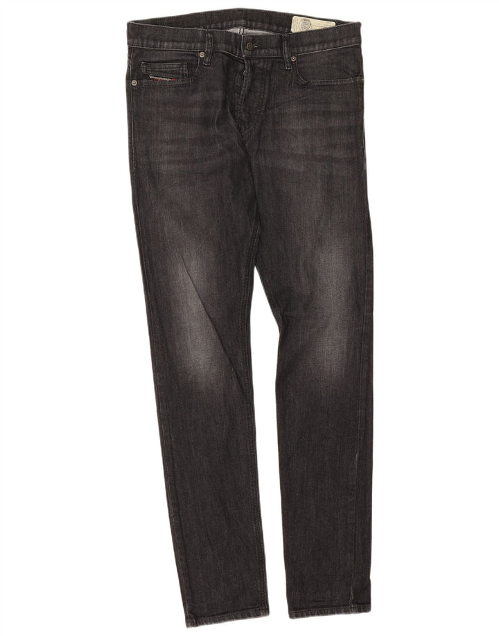 Diesel Hombre D-Luster Slim Jeans W30 L32 Algodón Negro