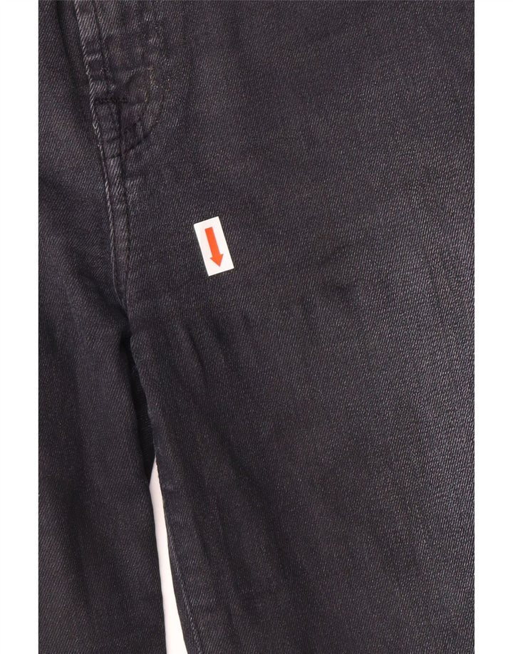 7 FOR ALL MANKIND Vaqueros pitillo para mujer W32 L29 Algodón negro