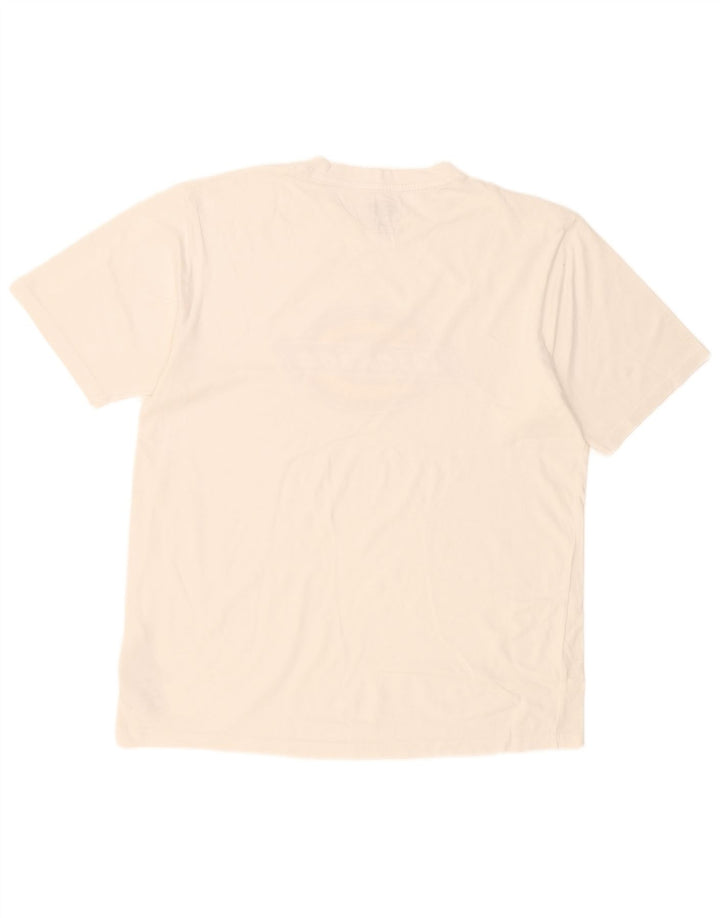 Dickies - Camiseta gráfica para hombre, talla grande, algodón blanco