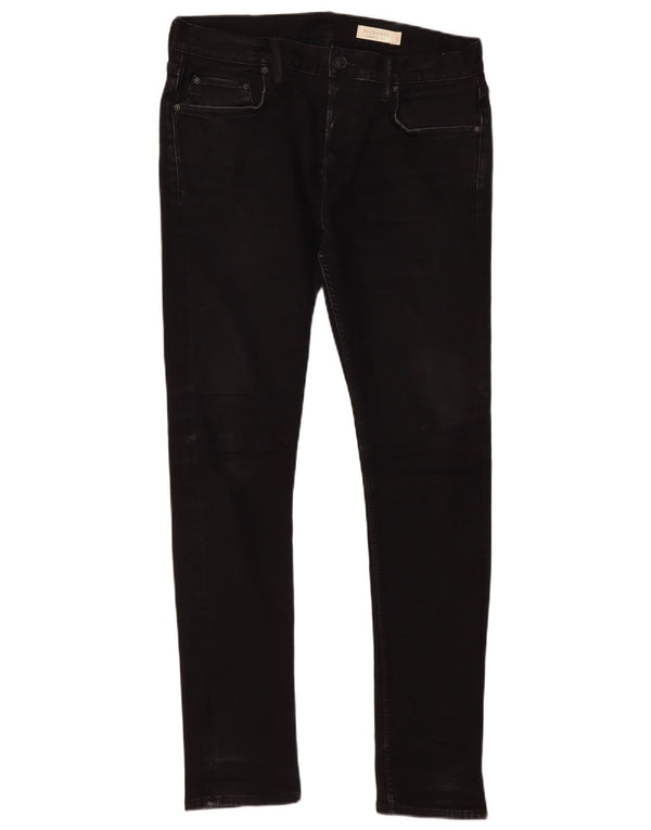 Vaqueros pitillo para hombre All Saints W32 L32 Algodón negro
