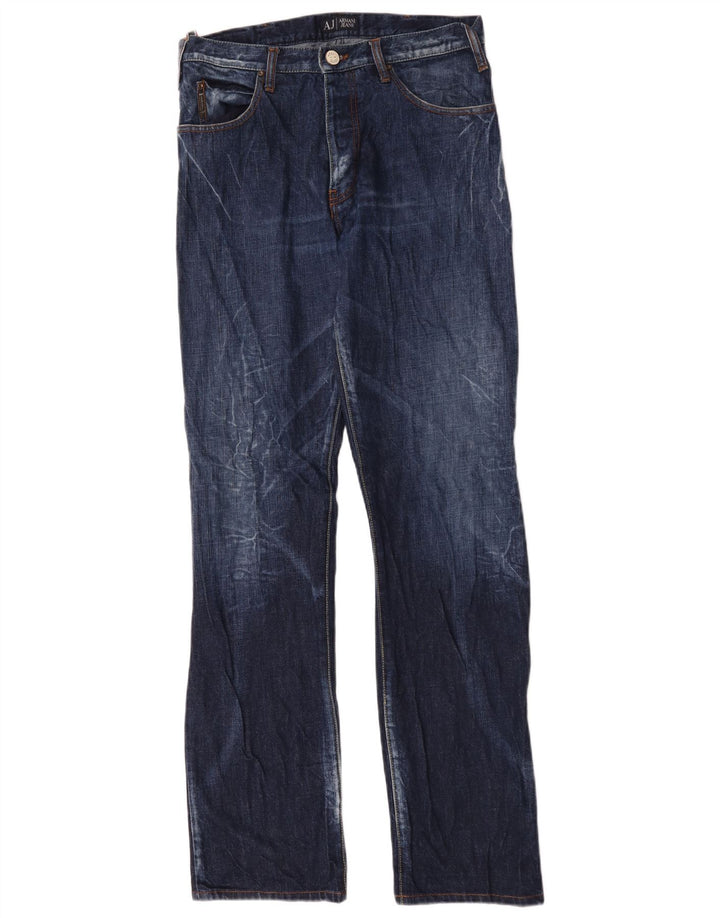 Vaqueros Armani Hombre Rectos W32 L35 Azul Marino