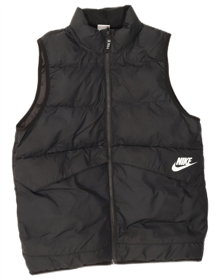 Nike Chaleco acolchado para niños 13-14 años XL Negro Poliéster