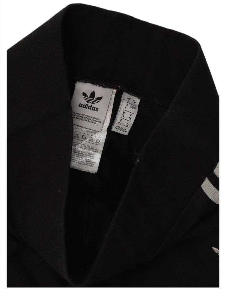 Adidas Leggings para mujer Reino Unido 8 Pequeño Algodón Negro