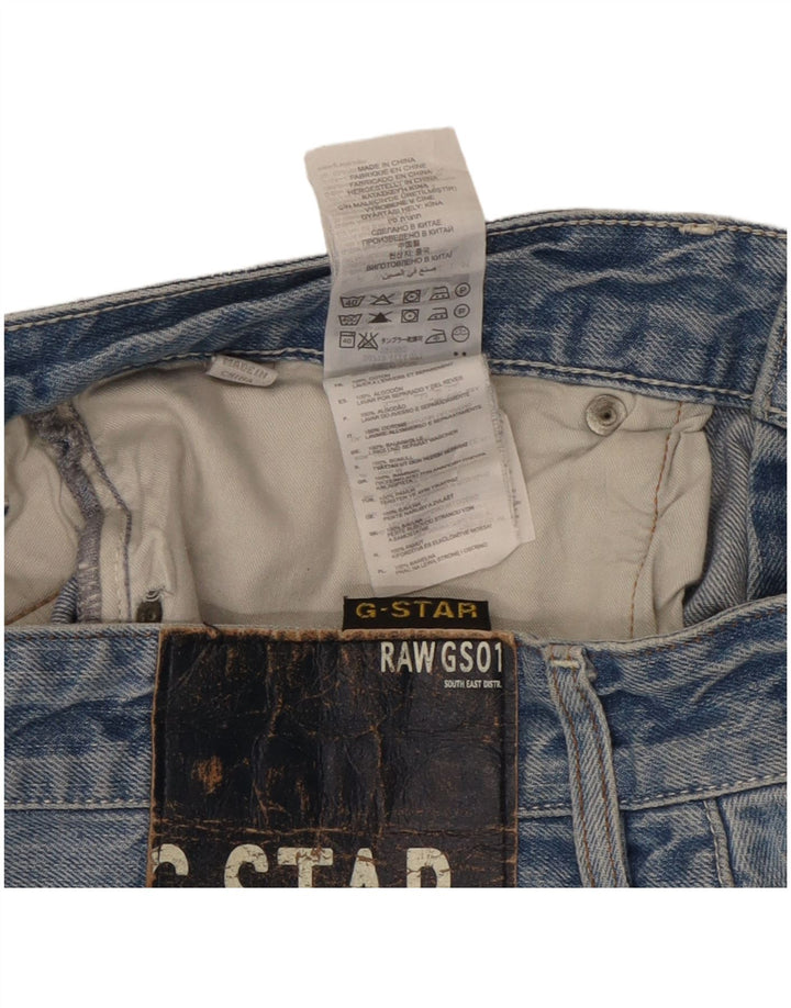 Vaqueros rectos para hombre G-Star W33 L32 Algodón azul