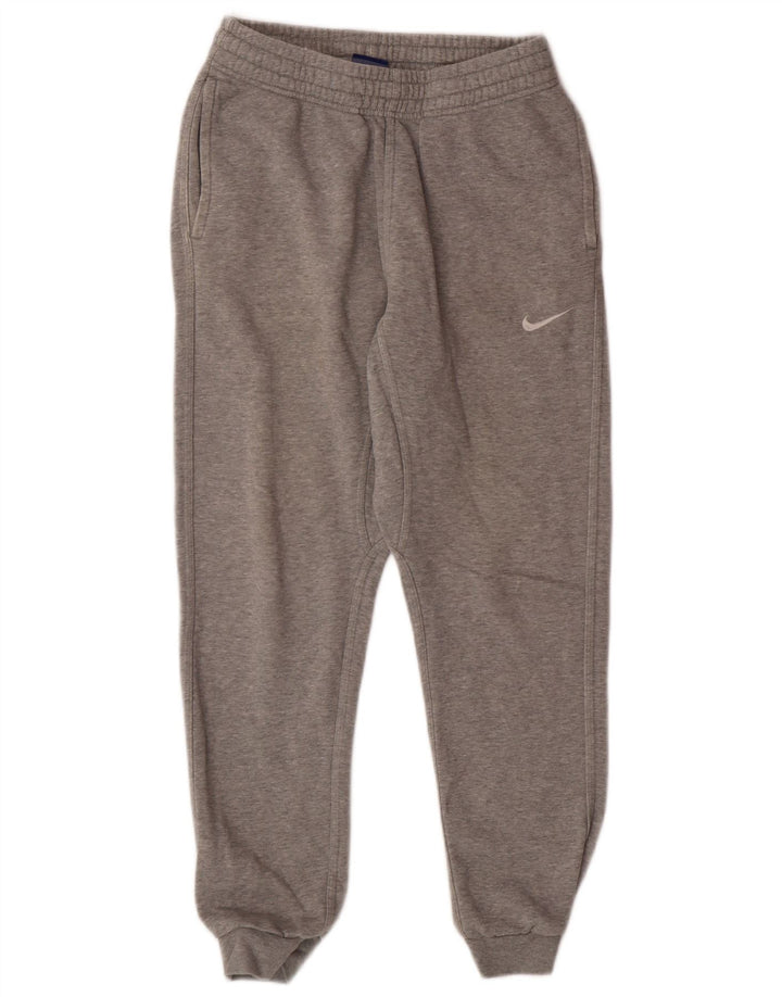 NIKE Hombre Pantalones de Chándal Joggers Small Gris Moteado de algodón