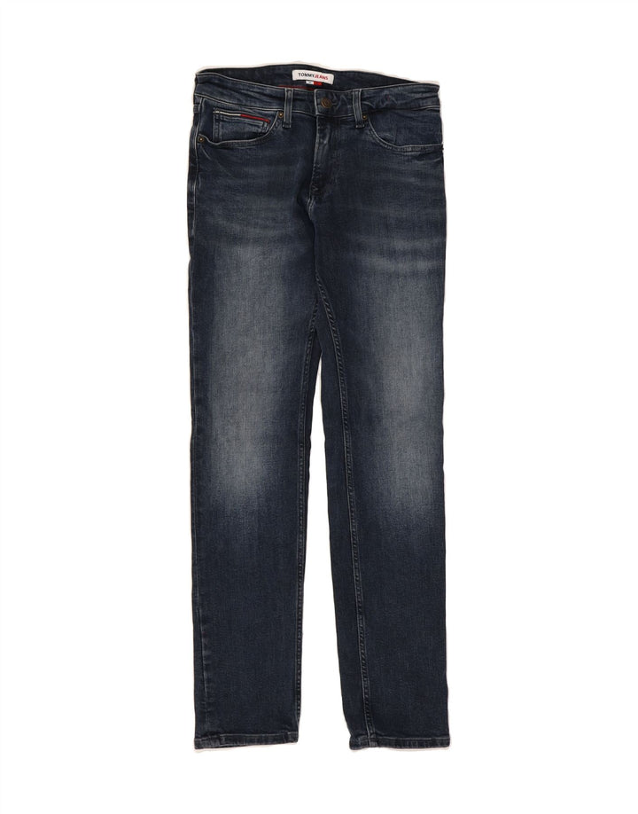 TOMMY HILFIGER Mens Slim Jeans W30 L32 Blue Cotton Vintage Tommy Hilfiger and Second-Hand Tommy Hilfiger from Messina Hembry 