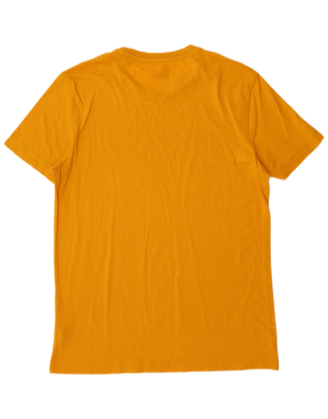 Lotto Hombre Camiseta Gráfica Top Algodón Amarillo Medio