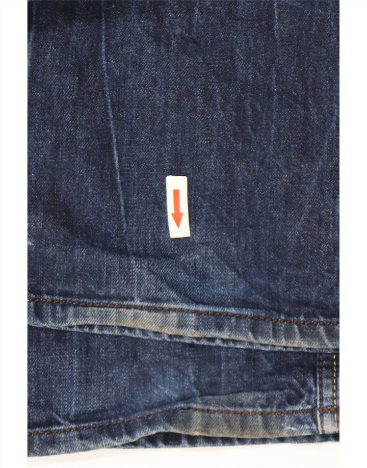 Diesel Vaqueros Rectos Hombre W32 L32 Algodón Azul