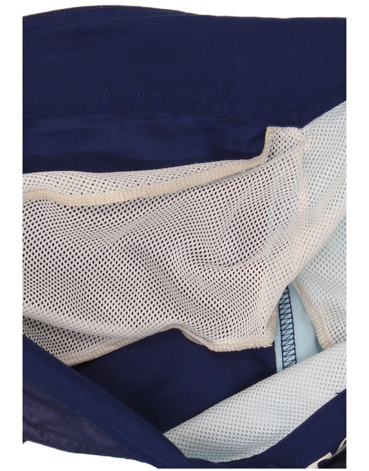 Sundek Bañador para hombre, talla grande, azul marino, color block, poliéster