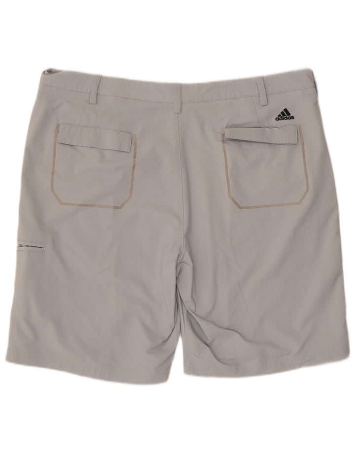 Pantalón Corto Adidas Hombre Cargo W38 XL Poliamida Gris