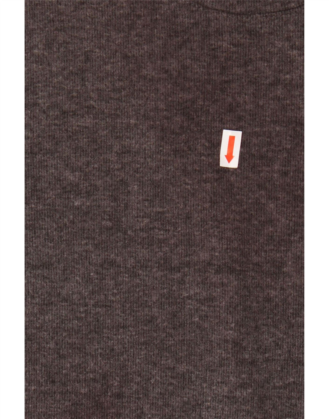 Zara Vestido tipo jersey de manga 3/4 para mujer UK 46 Grande Poliéster marrón