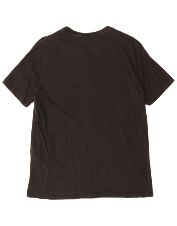 Levi's Camiseta gráfica para hombre Top grande de algodón negro