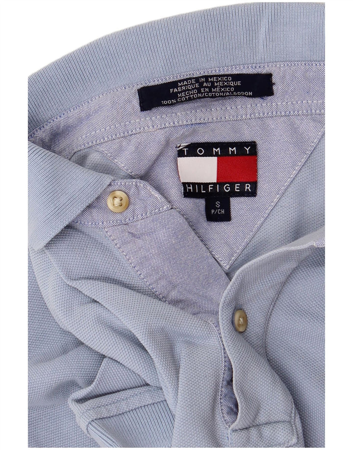 Polo Tommy Hilfiger Hombre Pequeño Algodón Azul