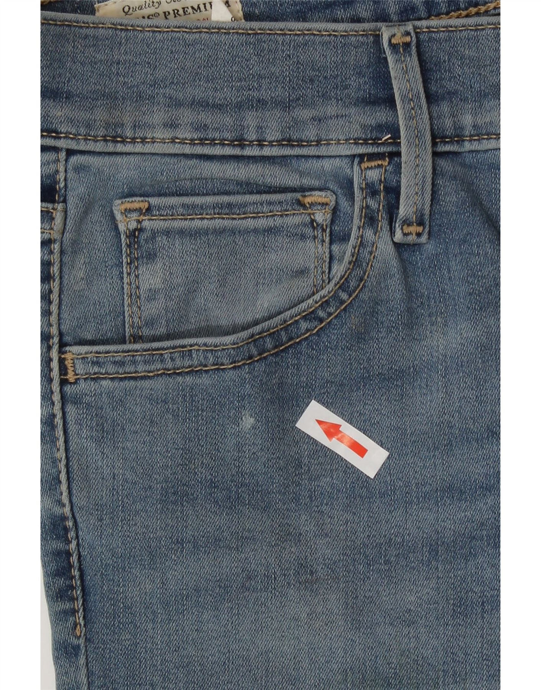 Levi's Vaqueros Súper Ajustados 720 Para Mujer W27 L30 Azul