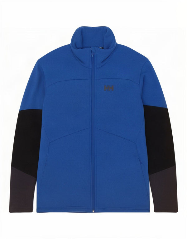 Helly Hansen Hombre Chándal Top Chaqueta Grande Azul Colorblock Poliéster