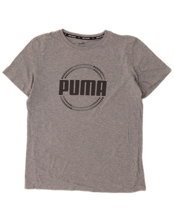 Puma Camiseta Gráfica Niño Top 15-16 Años Gris