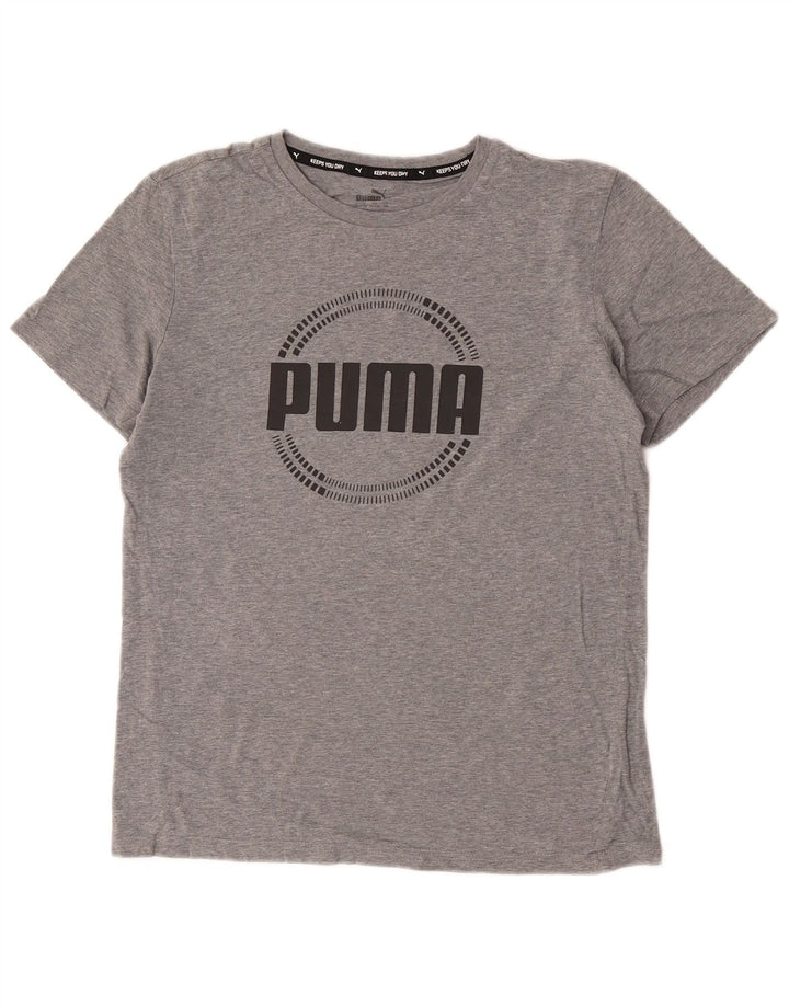 Puma Camiseta Gráfica Niño Top 15-16 Años Gris