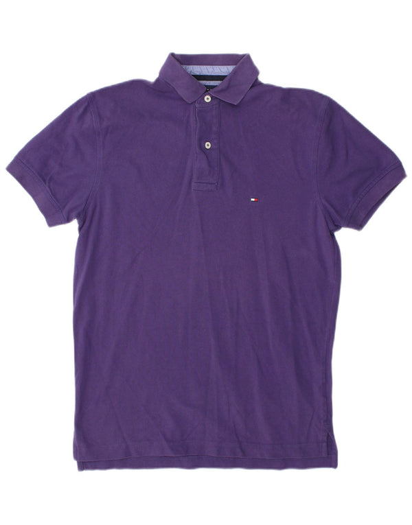 Polo Tommy Hilfiger Hombre Pequeño Algodón Púrpura