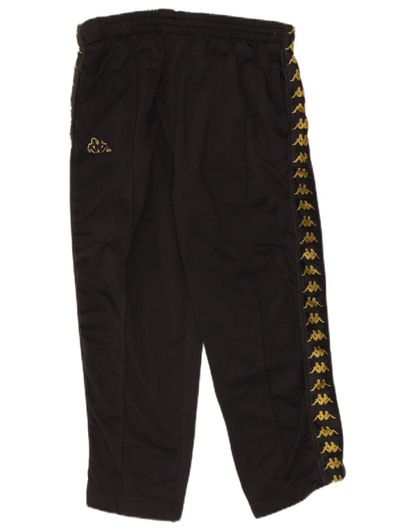 Kappa Pantalones De Chándal Cortos Gráficos para Mujer UK 46 Large Black