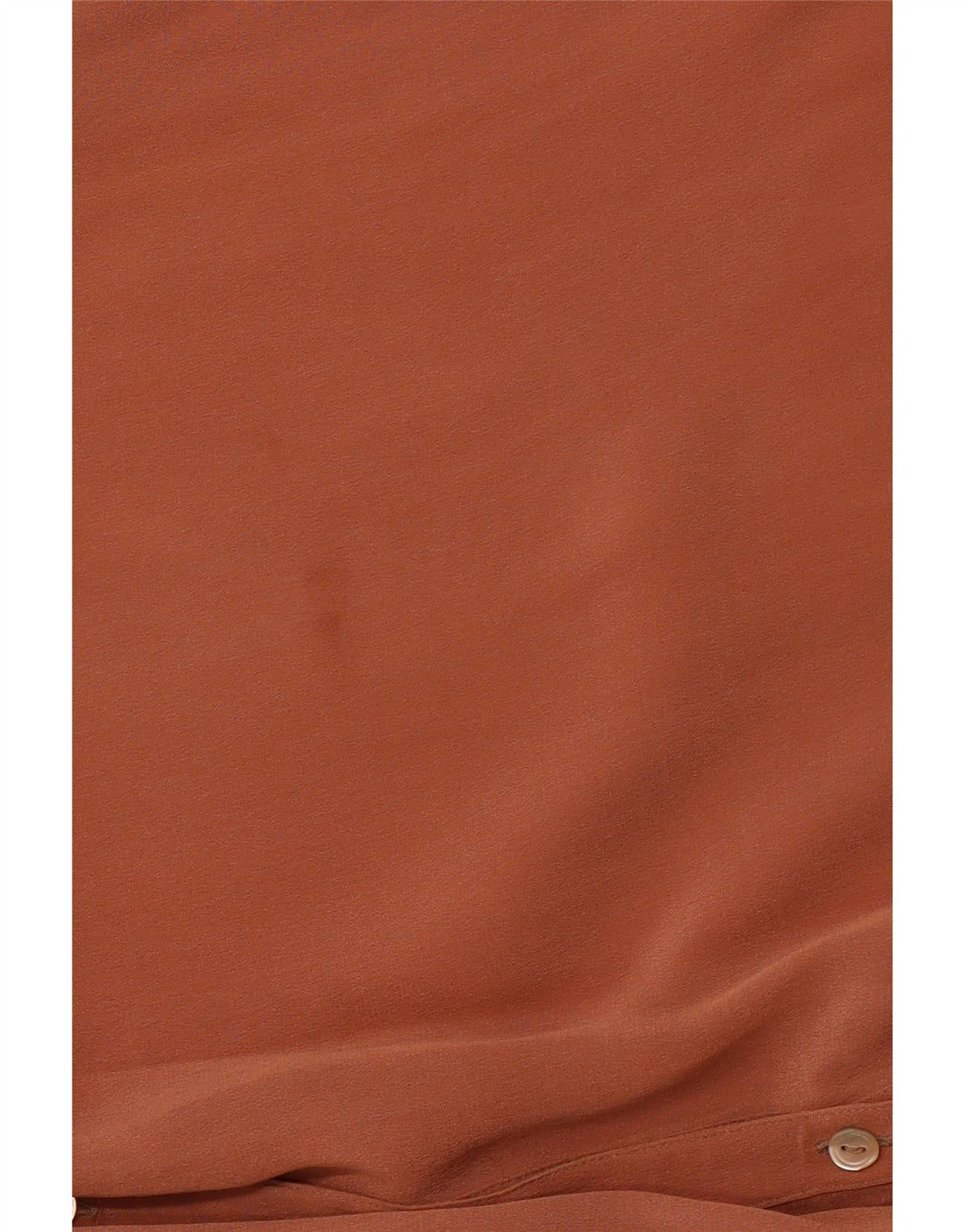 VINTAGE Blusa holgada de manga larga para mujer IT 46 Marrón grande