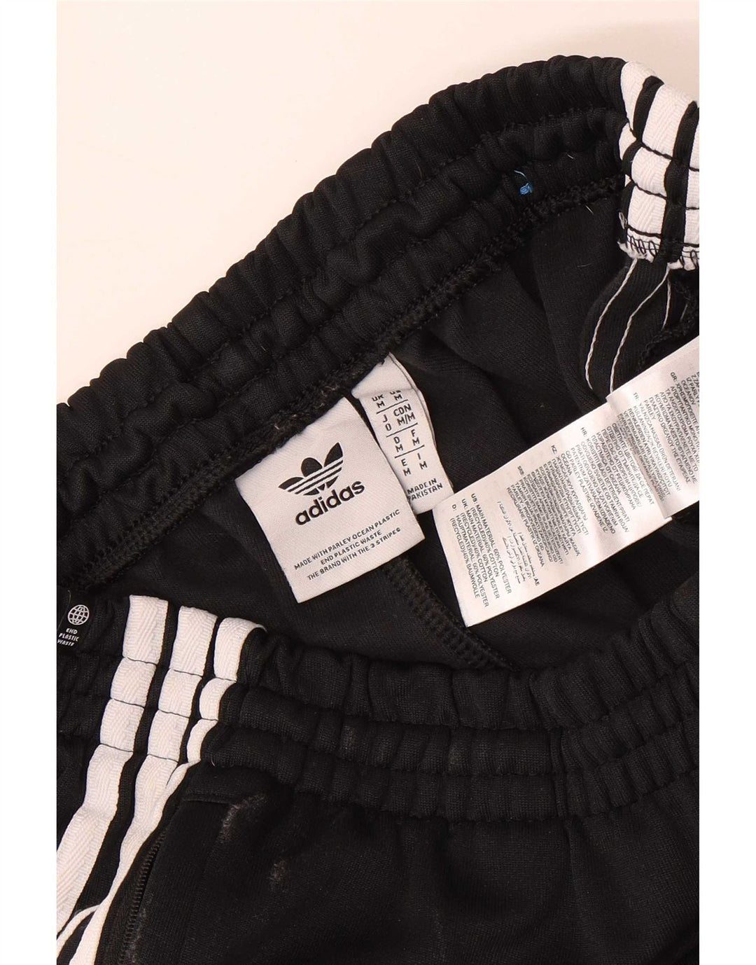 Adidas Hombre Pantalones De Chándal Joggers Medium Negro Poliéster