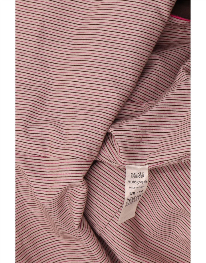 Marks & Spencer Gabardina Autograph para mujer Reino Unido 44 Algodón marrón medio