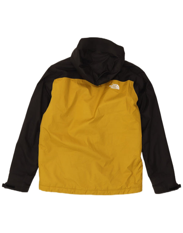 The North Face Chaqueta cortavientos con capucha para hombre, talla 40, color negro