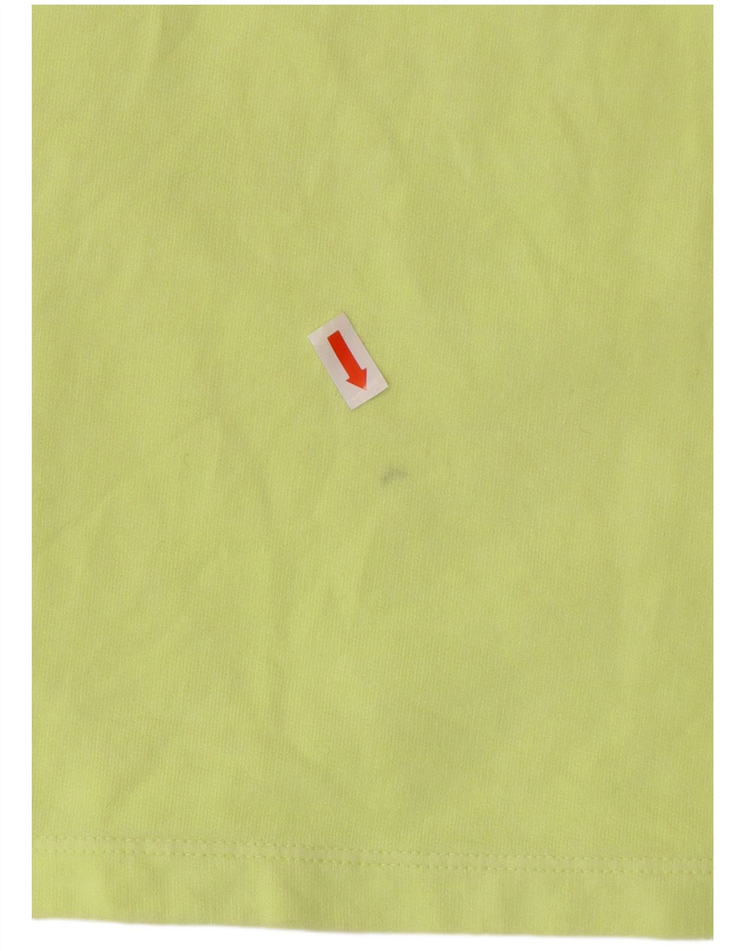 FREDDY Top Mujer Manga Larga UK 8 Pequeño Algodón Amarillo