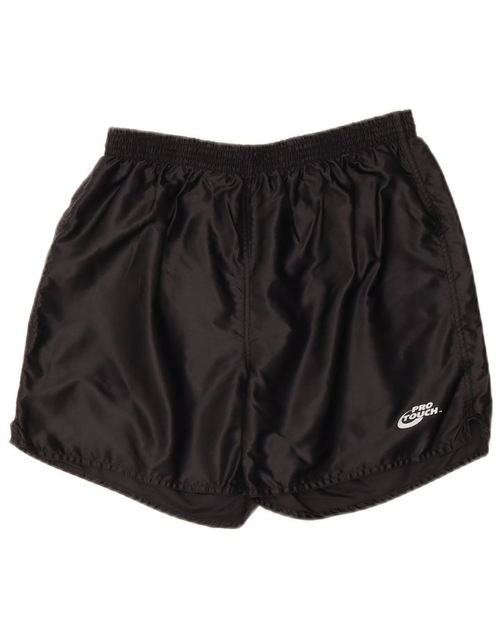 Pro Touch - Pantalones cortos deportivos para hombre, talla mediana, color negro
