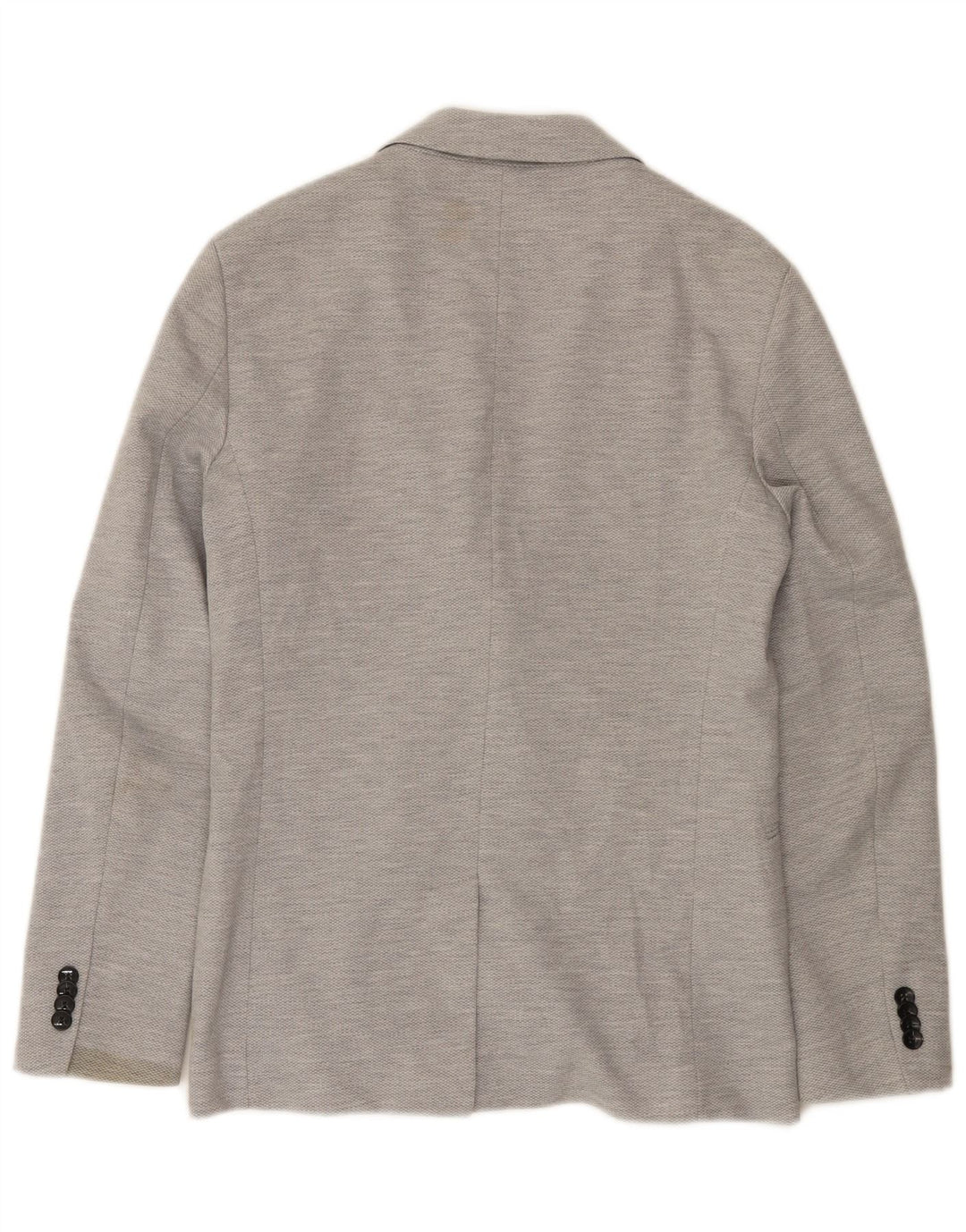 Zara Chaqueta Blazer De 2 Botones Para Hombre UK 38 Gris Medio