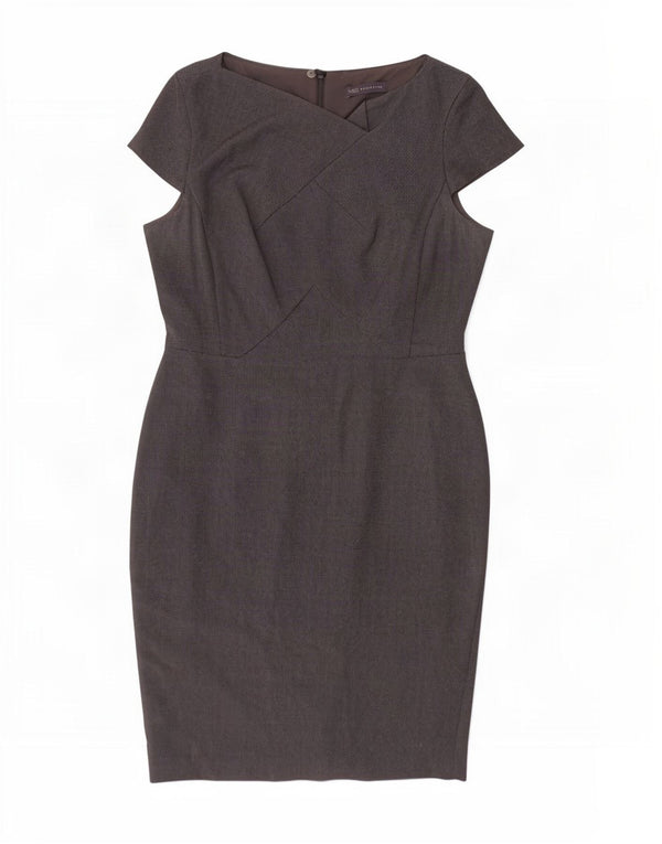 Marks & Spencer Vestido tubo para mujer UK 44 Poliéster gris grande