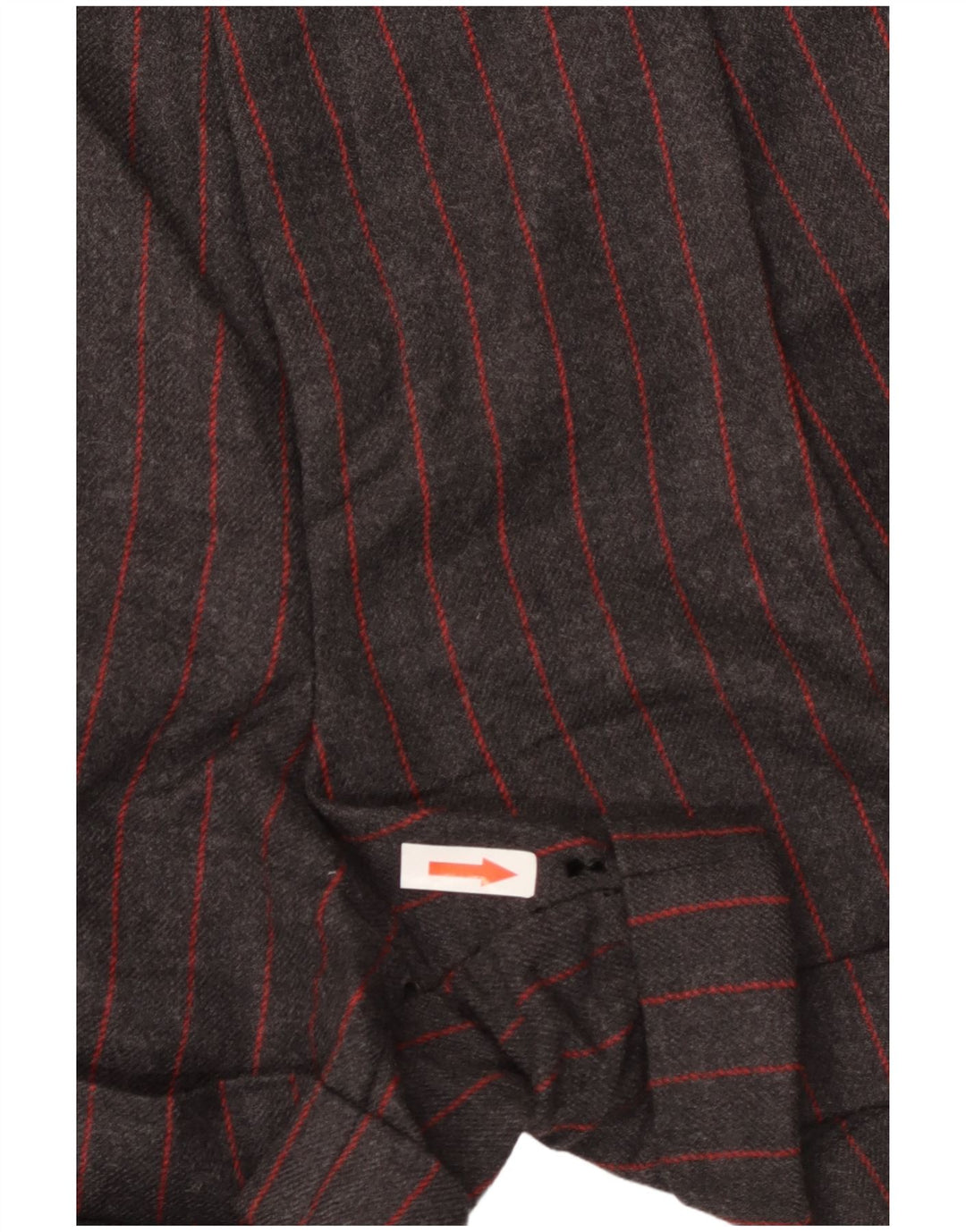 Conjunto de 2 piezas con doble botonadura para mujer Aria UK 14 Medium W26 Lana a rayas grises