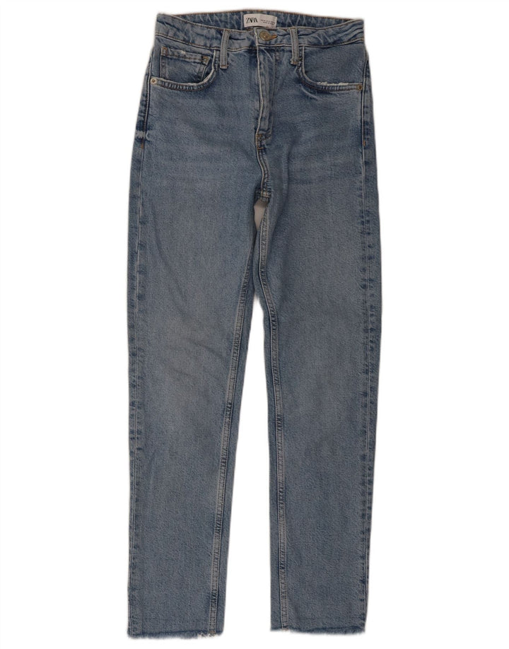 ZARA Vaqueros Slim Mujer EU 34 2XS W24 L27 Azul