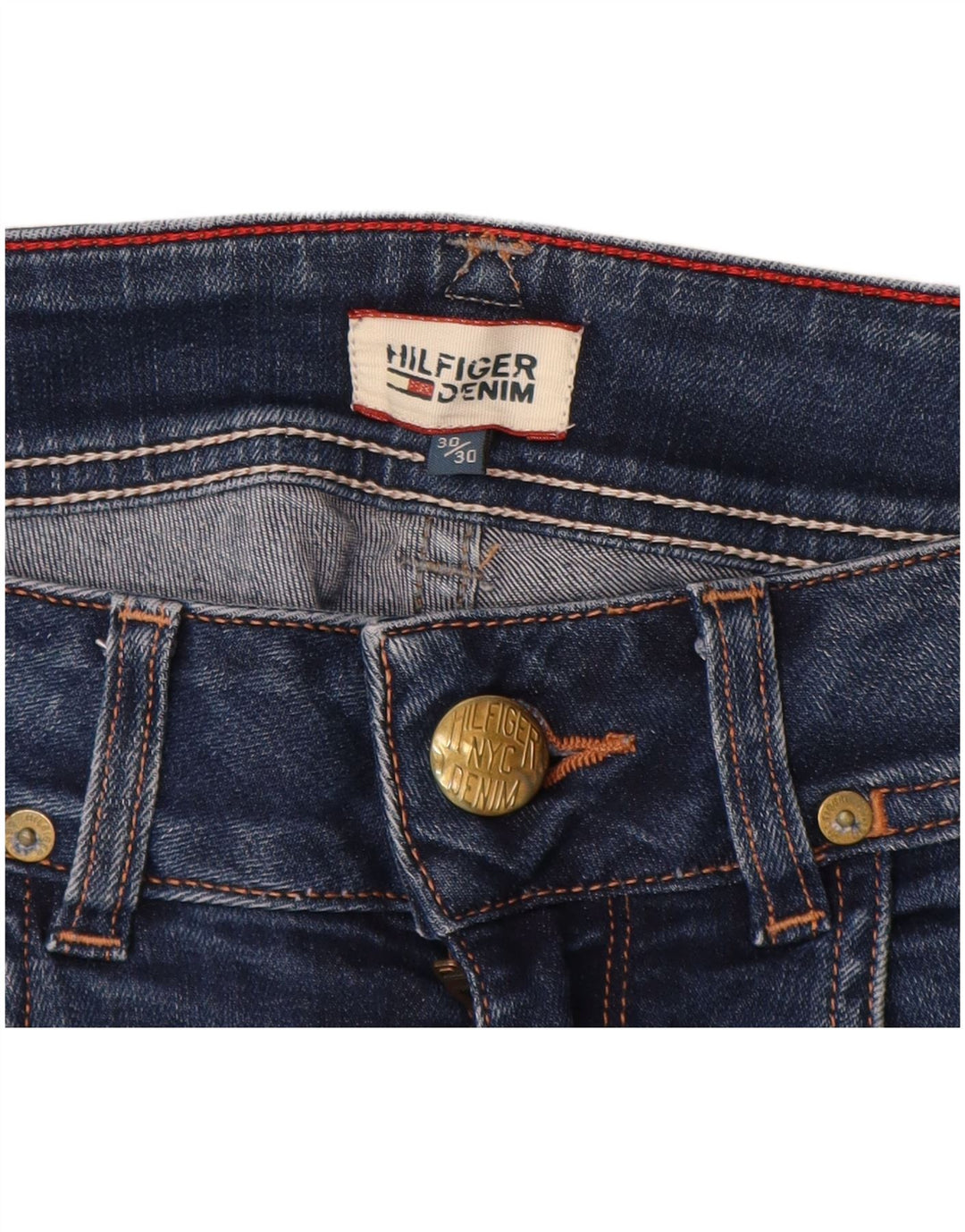 TOMMY HILFIGER Vaqueros Bootcut para Mujer W30 L27 Algodón Azul