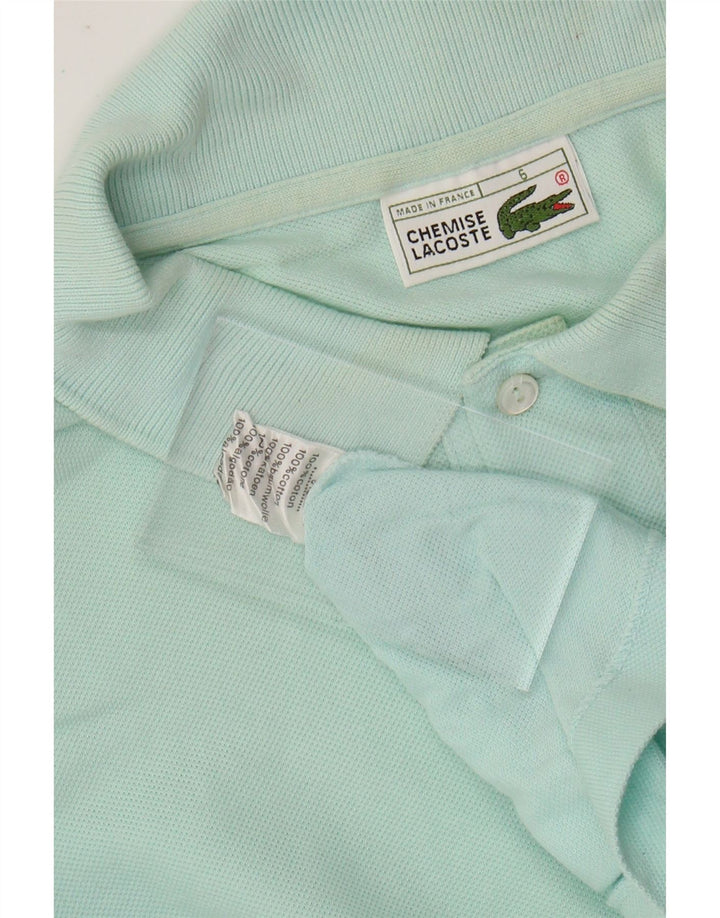LACOSTE Polo para hombre talla 6 XL Algodón turquesa