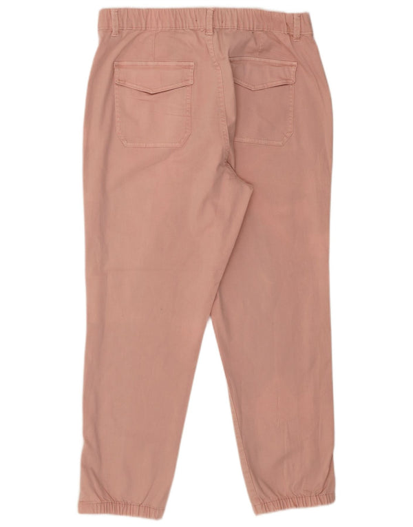 Marks & Spencer - Pantalón chino para mujer, talla 40, talla grande, W36, L26, color rosa