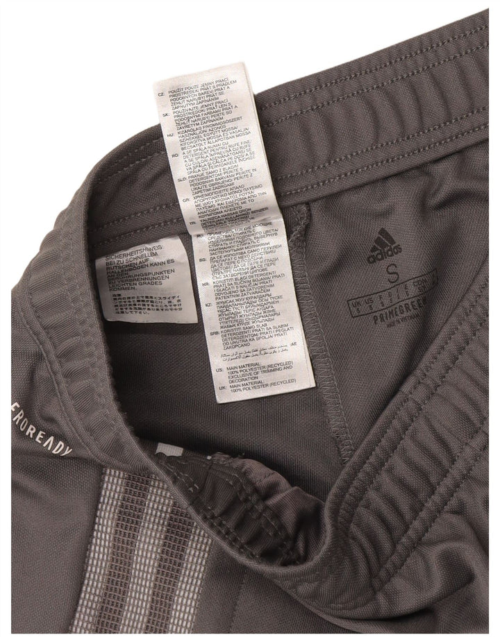 Adidas Hombre Aeroready Pantalones De Chándal Pequeño Gris Poliéster
