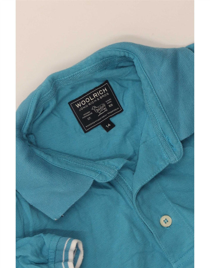Woolrich Polo Niño 13-14 Años Azul