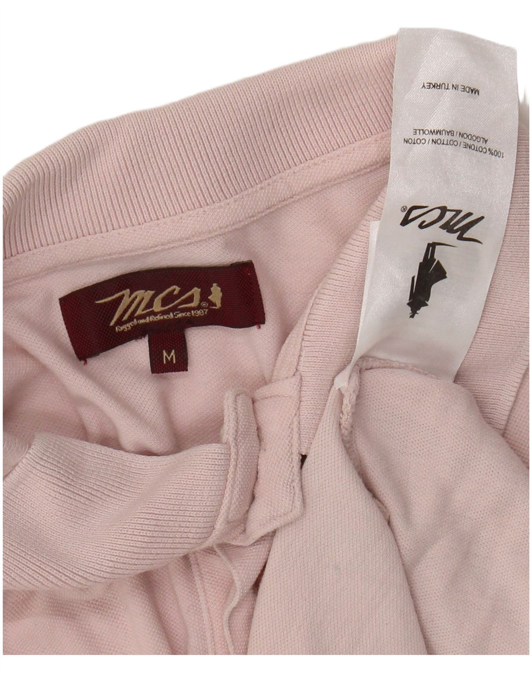 MARLBORO CLASSICS Polo Hombre Algodón Rosa Medio