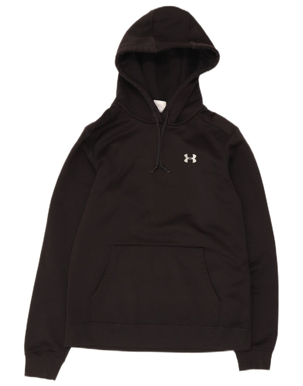 Under Armour Jersey con capucha para mujer UK 10 Small Poliéster negro