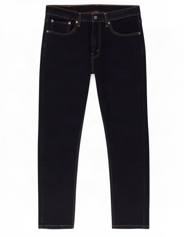Levi's Hombre 512 Tapered Slim Jeans W34 L30 Algodón Azul Marino