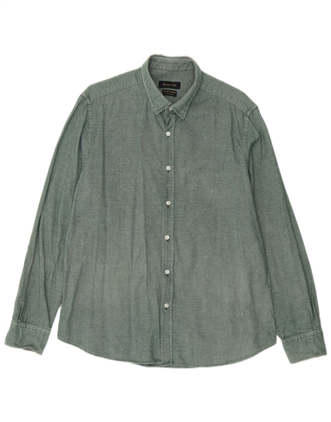 Camisa Massimo Dutti Hombre XL Verde