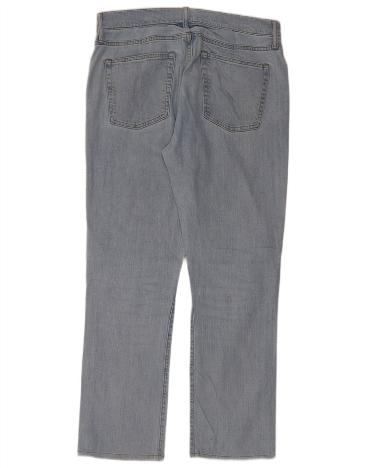 J. Crew Vaqueros rectos 770 para hombre W34 L32 Algodón azul