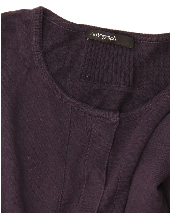 Marks & Spencer - Cárdigan para mujer, talla 40, tamaño mediano, azul marino