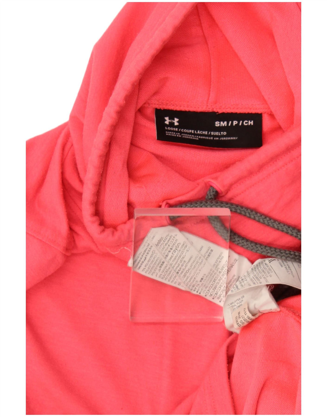 Under Armour Mujer Roll Neck Sudadera Jumper UK 10 Small Rosa Poliéster