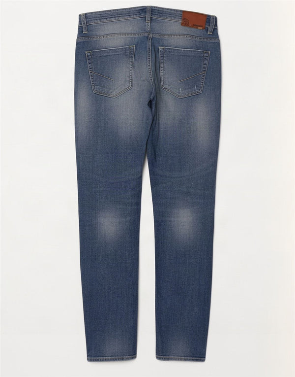 Iceberg Vaqueros ajustados para mujer UK 14 Large W34 L32 Algodón azul