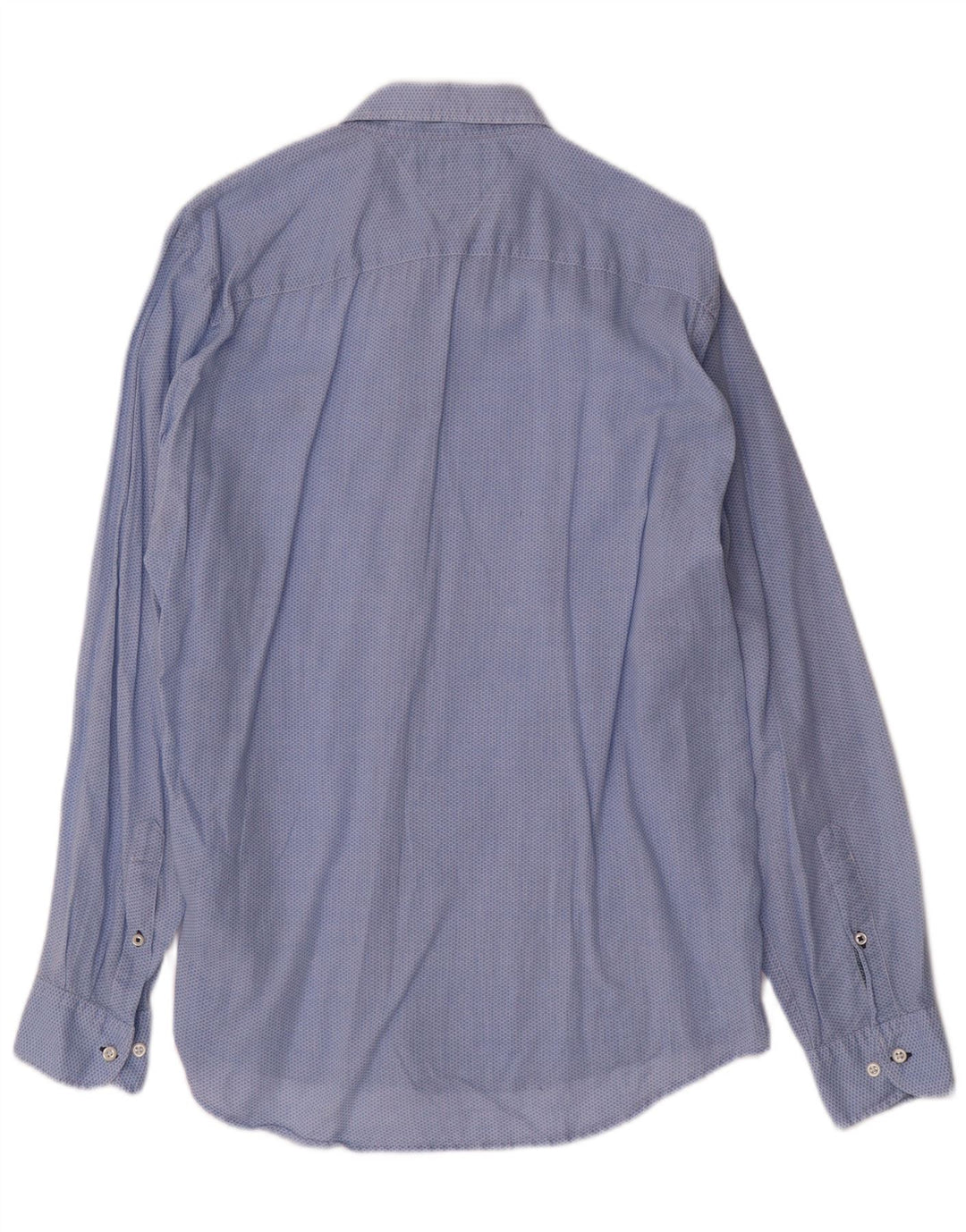 Camisa Tommy Hilfiger para hombre de algodón a cuadros azules grandes