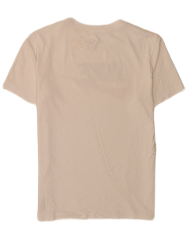 Nike - Camiseta gráfica para hombre, talla pequeña, algodón blanco