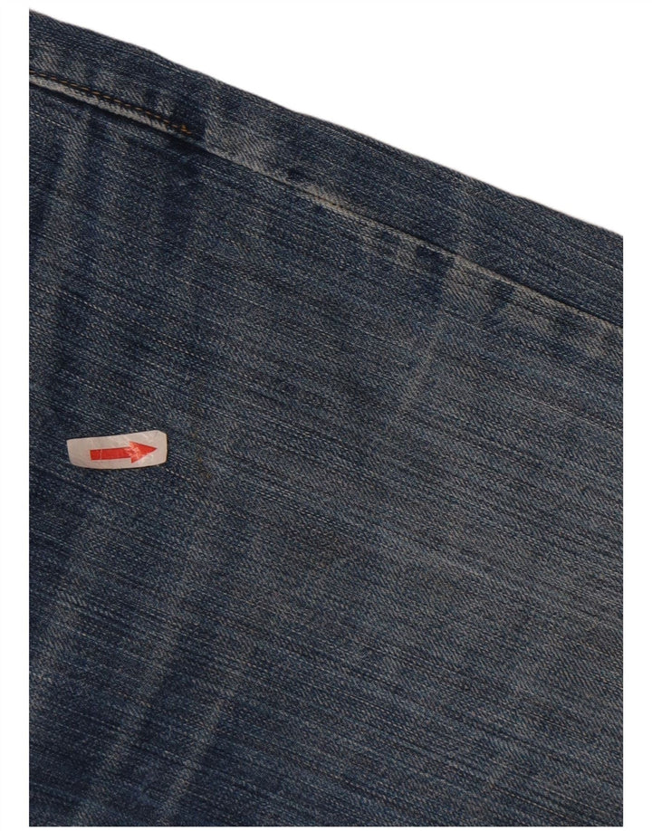 Vaqueros Hugo Boss Hombre Rectos W33 L32 Algodón Azul